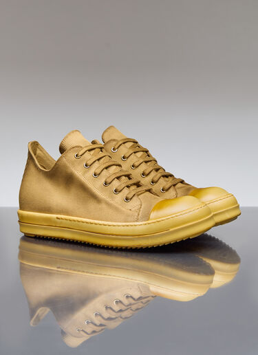 Rick Owens DRKSHDW Low Corduroy Sneakers Yellow drk0156017