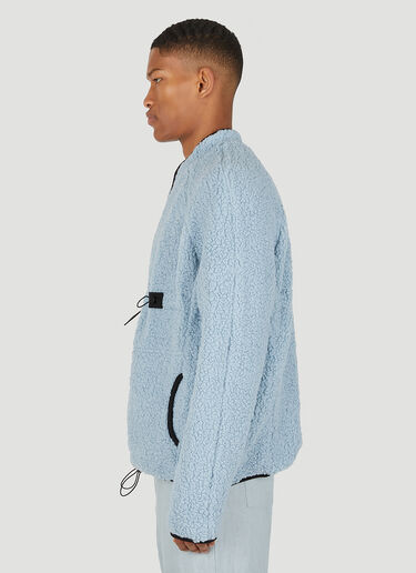 Wynn Hamlyn Zipper Fleece Sweater Blue wyh0148009