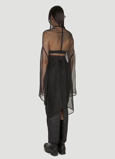 Rick Owens Moody Long Sleeve Top Black ric0248004