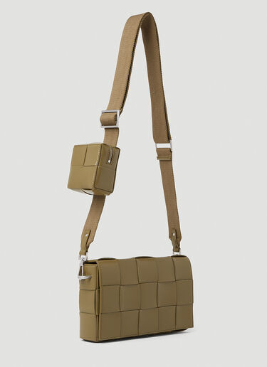 Cassette Crossbody Bag Bottega Veneta Cassette Crossbody Bag Khaki bov0153027