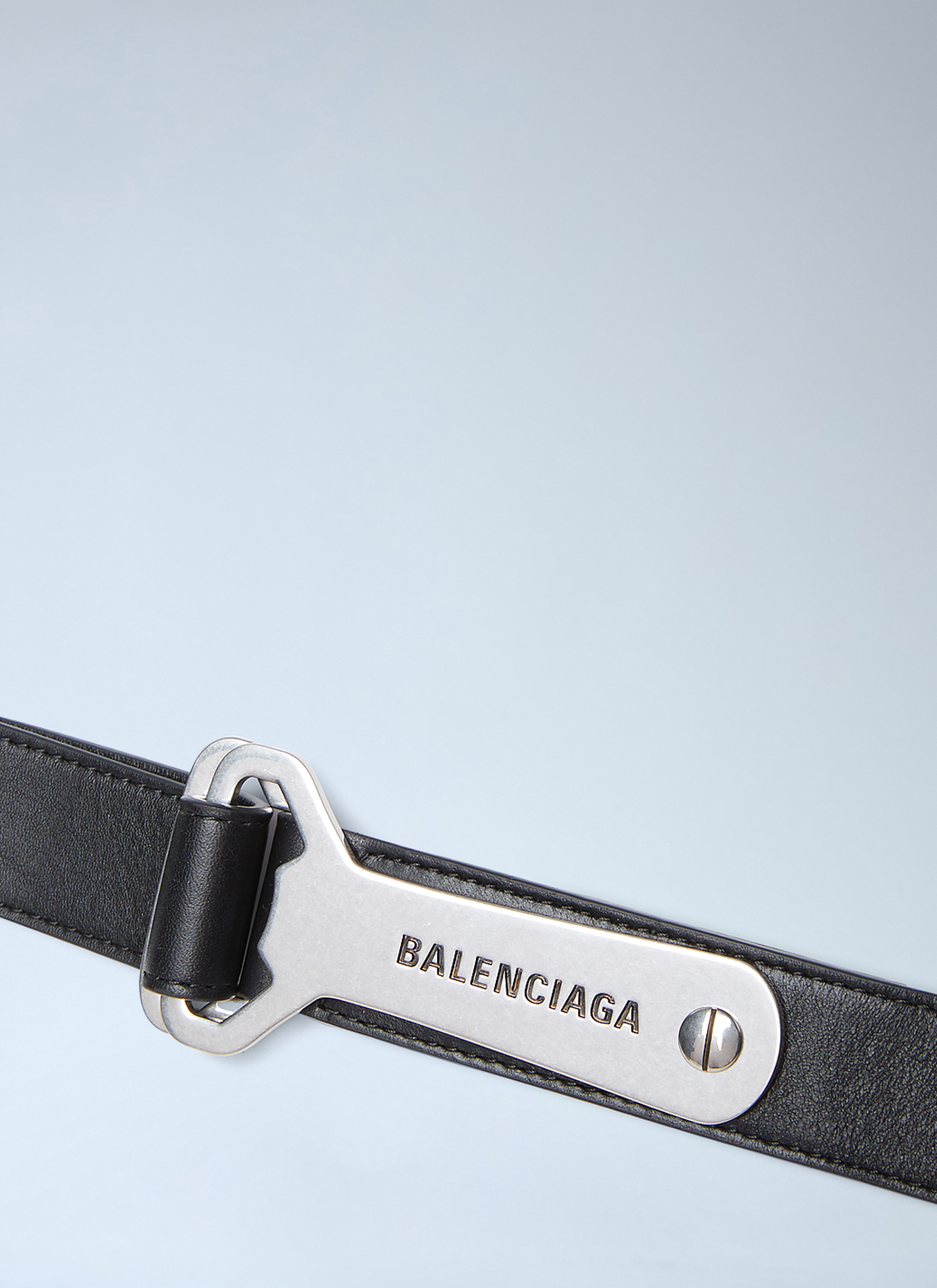 Balenciaga Men's' Bottle Opener Belt in Black | LN-CC®