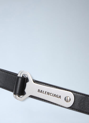 Balenciaga Bottle Opener Belt Black bal0152083