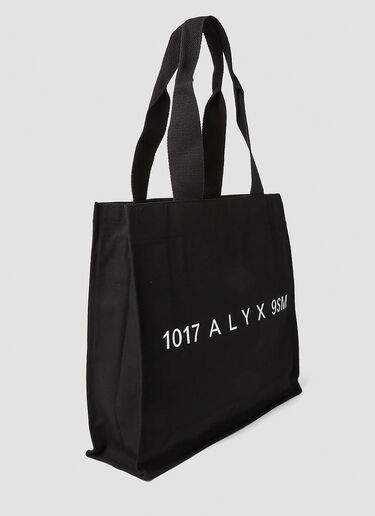 1017 ALYX 9SM Peace Sign Tote Bag Black aly0152018