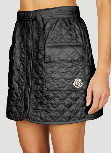 Moncler 绗缝迷你半身裙 黑色 mon0253025