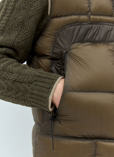 C.P. Company DD Shell Puffer Vest Green pco0158005