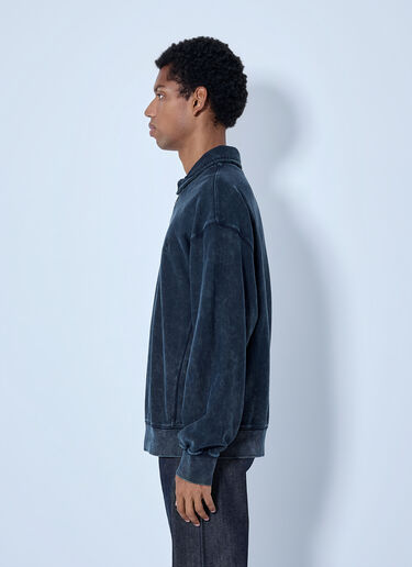 LN-CC® - Carhartt WIP: Lambert Polo Sweatshirt - Navy Carhartt WIP Lambert Polo Sweatshirt Navy wip0365011