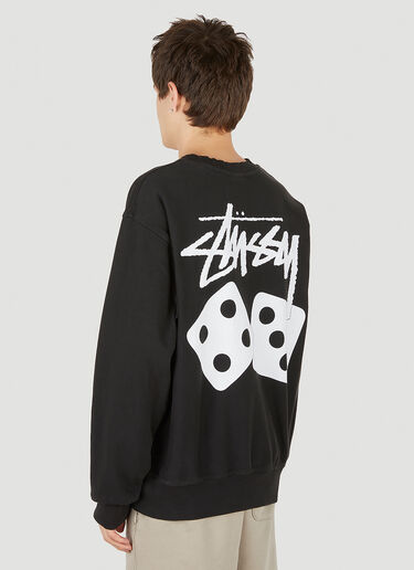 Stüssy Dice Sweatshirt Black sts0152045