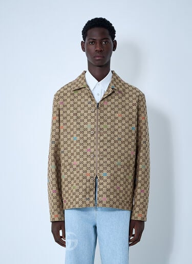 GG Canvas Jacket Gucci GG Canvas Jacket Camel guc0161016