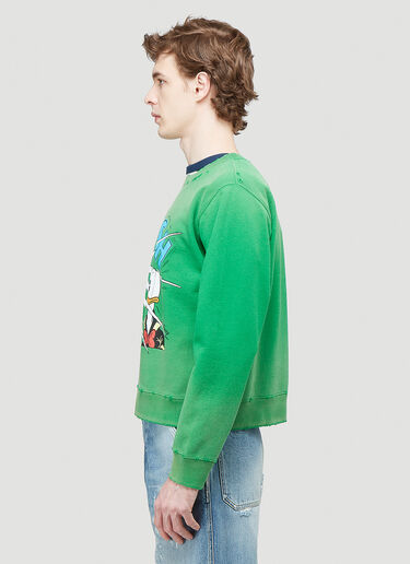 Gucci X Disney Sweatshirt Green guc0143022