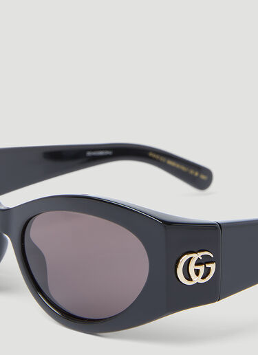 Gucci GG Cat Eye Sunglasses Black gus0254001