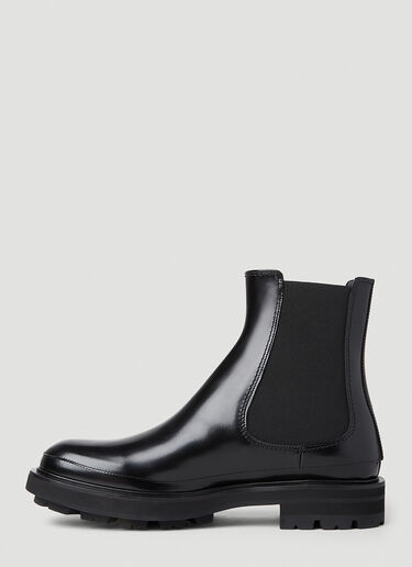 Alexander McQueen 切尔西靴 黑色 amq0152022