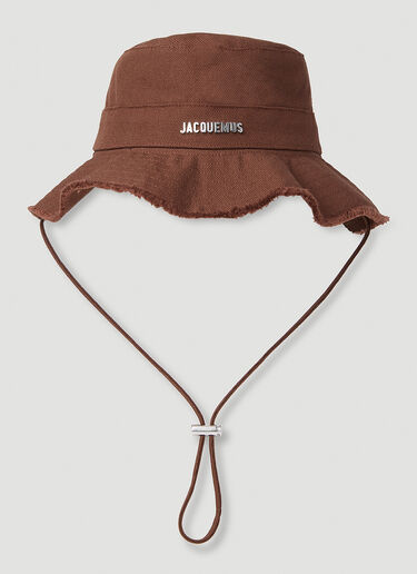 Jacquemus Le Bob Artichaut Hat Brown jac0151037