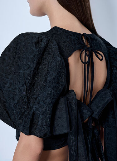 LN-CC® - Cecilie Bahnsen: Faris Top - Black Cecilie Bahnsen Faris Top Black cec0266004