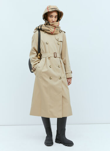Burberry 더블 브레스티드 트렌치 코트 베이지 bur0253110