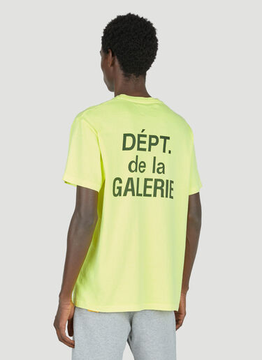 French Logo Print T-Shirt Gallery Dept. French Logo Print T-Shirt Yellow gdp0152004