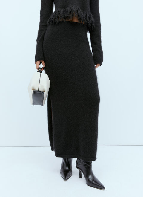 JW Anderson サイドスプリットチューブスカート ホワイト jwa0254013