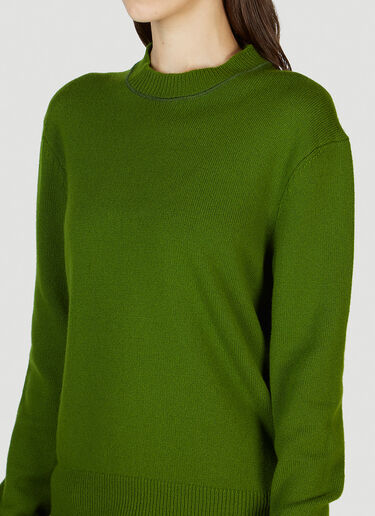 Bottega Veneta Relaxed Sweater Green bov0251120