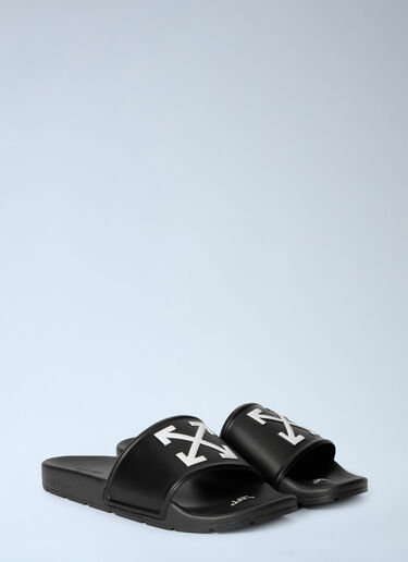 Arrow Slide Sandals Off-White Arrow Slide Sandals Black ofw0162020