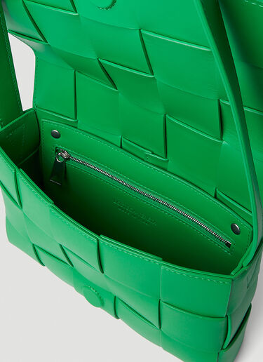 Cassette Crossbody Bag Bottega Veneta Cassette Crossbody Bag Green bov0151067