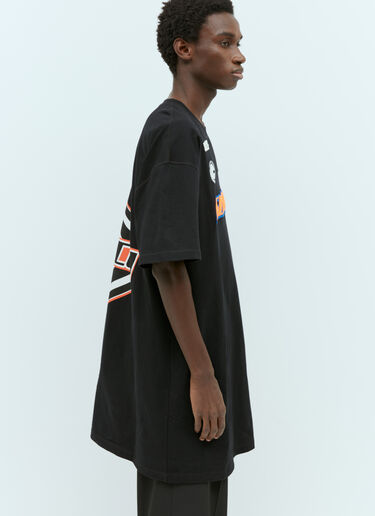 Gucci Logo Emblems T-Shirt Black guc0155059