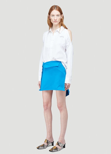Lourdes Pisco Skirt Blue lou0244004