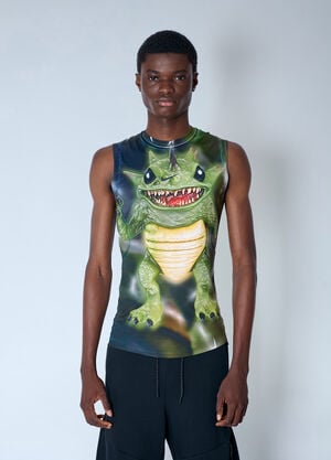 Nike by Yaku Re-Create Animal Tank Top Green nik0165018