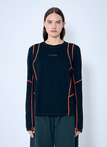 RUNNING ORDER Slater Long-Sleeve Top Black run0359008