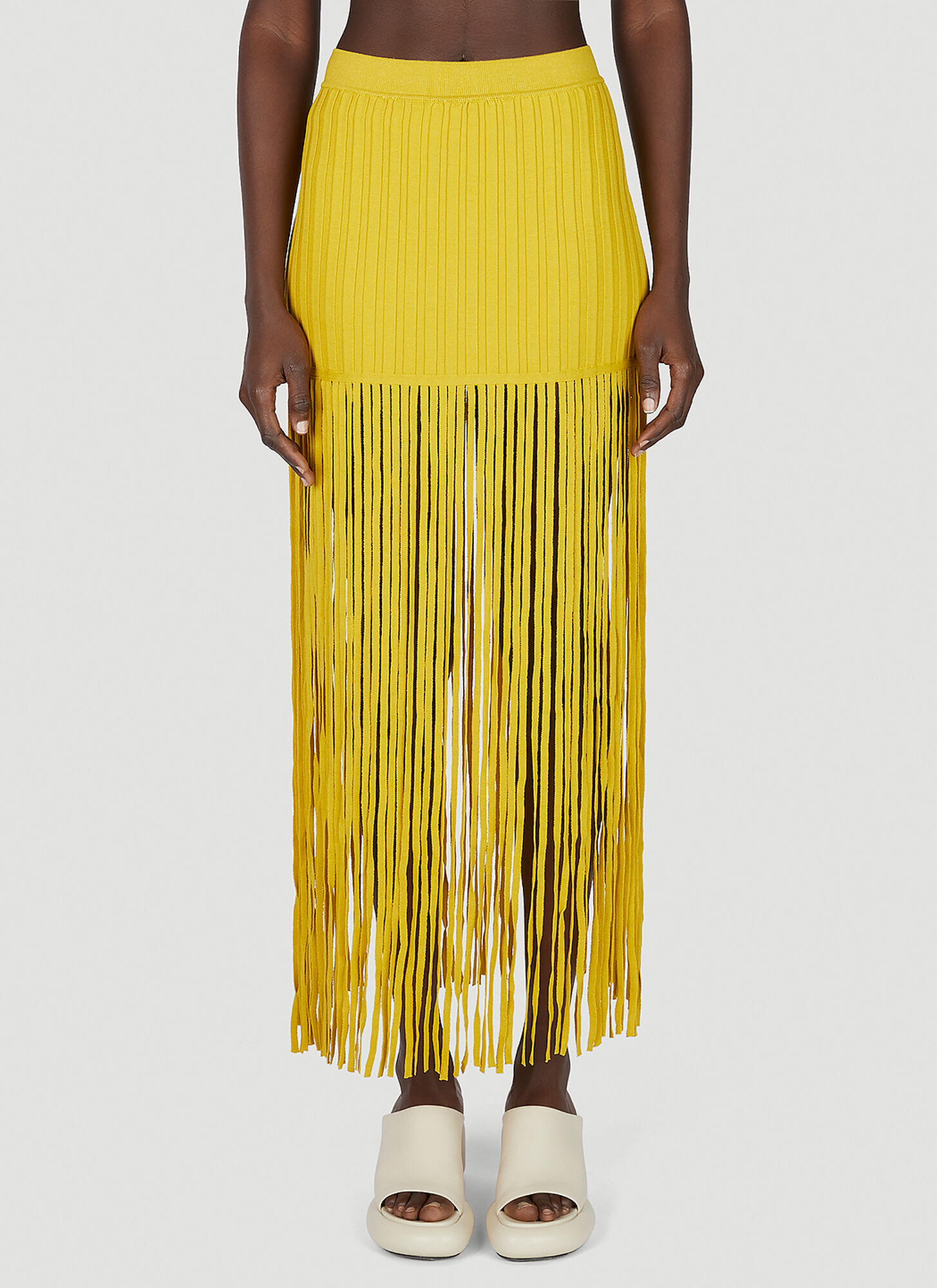 Simon Miller Twizz Skirt In Yellow