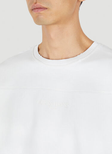 Guess USA Classic Logo Sweatshirt White gue0150017