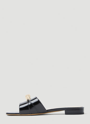Gucci Dionysus 皮革凉鞋 黑色 guc0253117