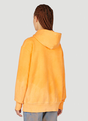 NOTSONORMAL Splashed Hooded Sweatshirt Orange nsm0351017