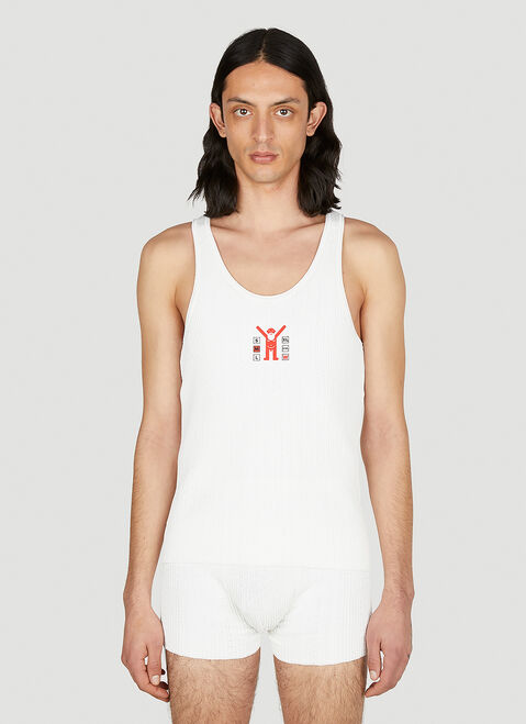 Y/Project x Jean Paul Gaultier  Jock Tank Top Khaki ypg0152005