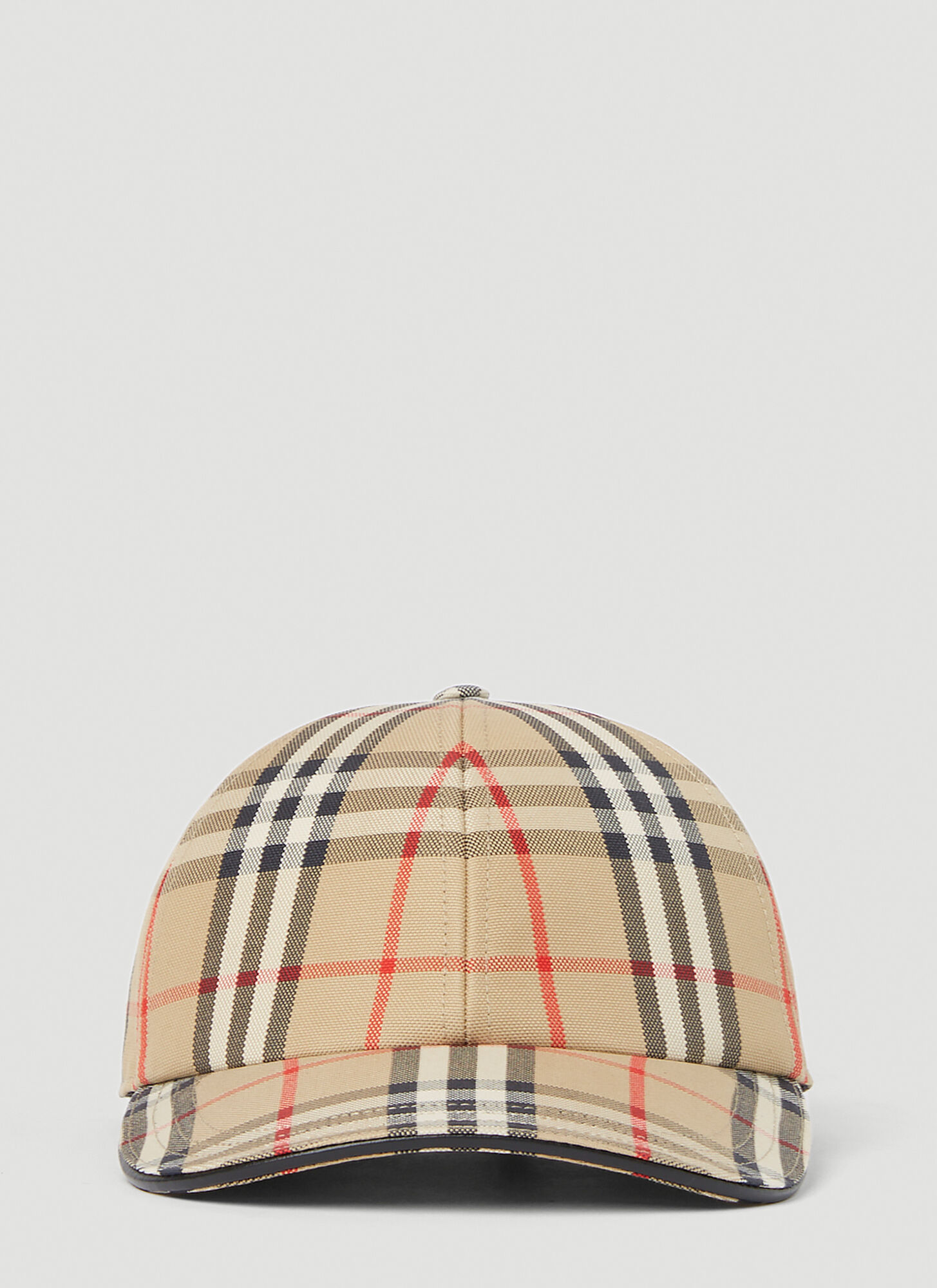Burberry Kids' Cotton Check Baseball Cap