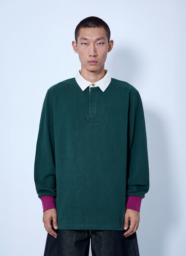 LN-CC® - Entire Studios: Jonah Polo Shirt - Green Entire Studios Jonah Polo Shirt Green ent0166006