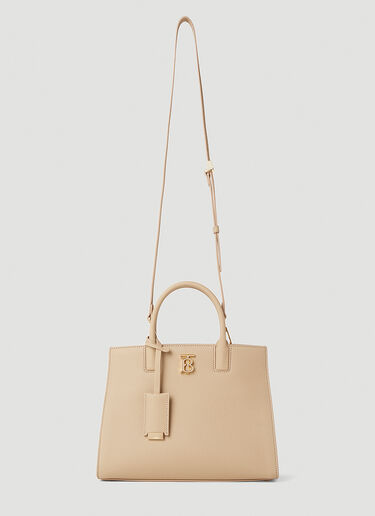 Frances Mini Tote Bag Burberry Frances Mini Tote Bag Beige bur0251056