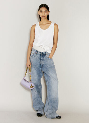 Vivienne Westwood Cindy Cylinder 单肩包  浅紫 vvw0255001