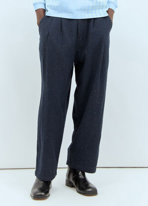 Metalwood Studio Speckled Pants Navy met0156006