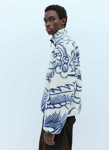 Stüssy Dragon Sherpa Jacket Natural sts0151010