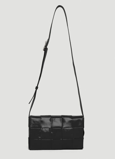 Bottega Veneta 카세트 크로스바디 백 블랙 bov0146029