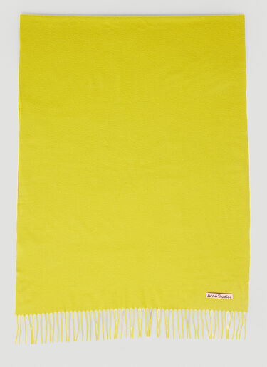 Acne Studios Large Scarf Yellow acn0353006