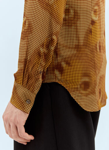 Celdon Shirt Dries Van Noten Celdon Shirt Brown dvn0158012