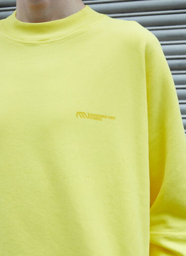 Massimo Osti Studio 徽标运动衫  黄色 mao0158038