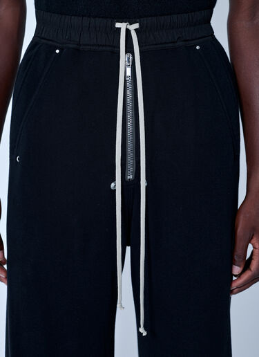 LN-CC® - Rick Owens: Wide Bela Pants - Black Rick Owens Wide Bela Pants Black ric0165045