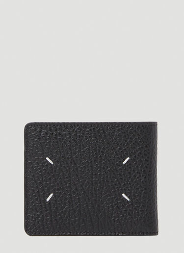 Maison Margiela Slim Leather Wallet Black mla0153032