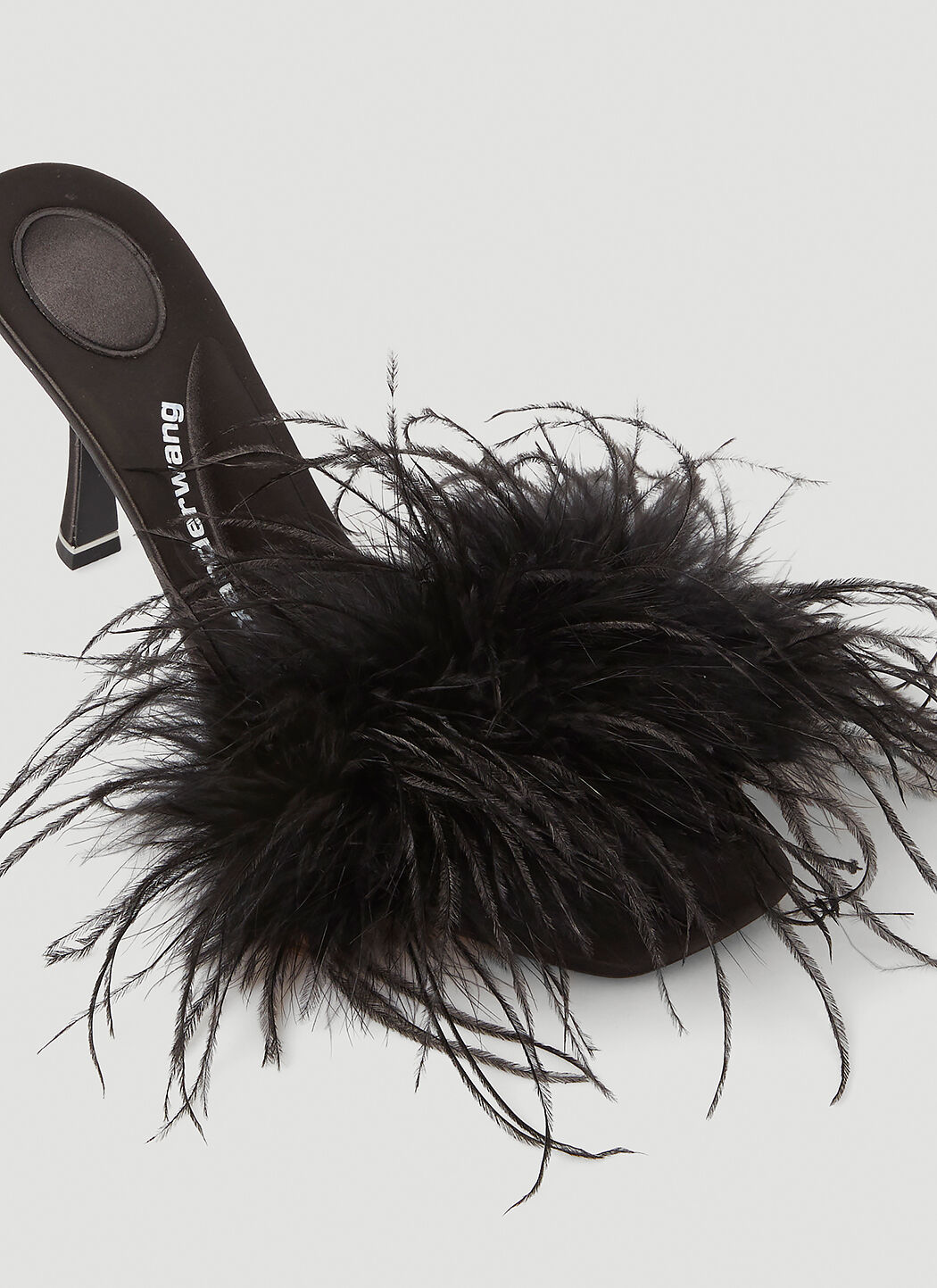 Alexander wang feather hotsell sandal