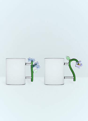 Ichendorf Milano Set Of Six Botanica Mugs Clear wps0691237