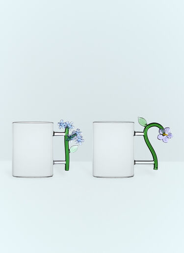 Set Of Six Botanica Mugs Ichendorf Milano Set Of Six Botanica Mugs Clear wps0691237