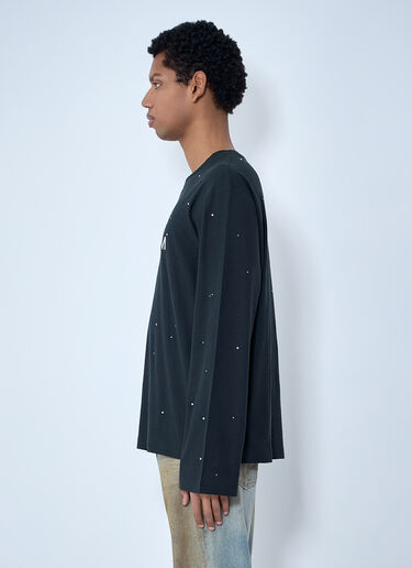 Acne Studios Logo Motif T-Shirt Black acn0363016