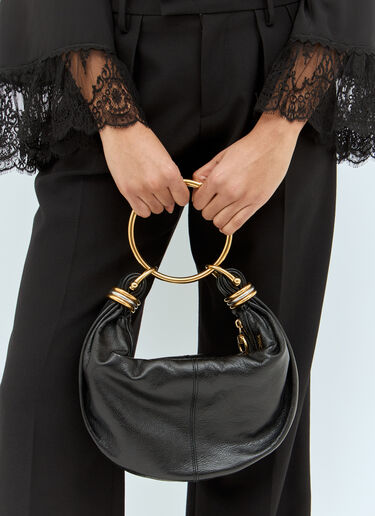 Chloé Small Bracelet Hobo Bag Black chl0258041