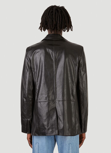 Acne Studios Leather Jacket Black acn0146008